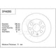 TRW Disc Brake Rotor 236mm x 17 Min