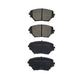 RDA GP MAX LOW METALLIC BRAKE PAD SET TOYOTA RAV4 RDB1432