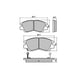 RDA PHANTOM CERAMIC BRAKE PAD SET MITSUBISHI RDC1113