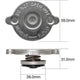 TRIDON RECOVERY RADIATOR CAP - (TRC15)