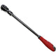 T & E TOOLS T&E 1/4in Drive Flex Head Extra Long Ratchet 22585