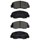 RDA BRAKES RDA GP Max General Purpose Low Metallic Brake Pad Set RDB1212