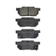 RDA GP MAX LOW METALLIC BRAKE PAD SET HONDA RDB300
