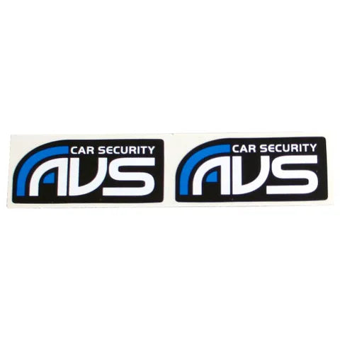 AVS Window Stickers - Set of 2 | Professional Vehicle & Glass Decals