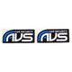 AVS Window Stickers - Set of 2 | Professional Vehicle & Glass Decals