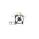 ALL CRASH Radiator Fan Assembly CCE-34100