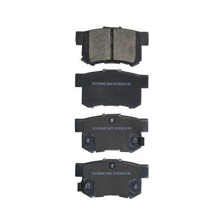 RDA GP MAX LOW METALLIC BRAKE PAD SET HONDA ROVER SUZUKI RDB1142