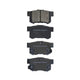 RDA GP MAX LOW METALLIC BRAKE PAD SET HONDA ROVER SUZUKI RDB1142