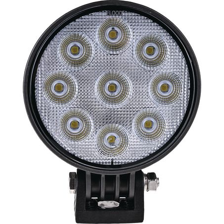 OEX 9LED Work Light, Thermo Plastic Round LLX08307