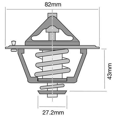 Tridon Thermostat TT8073-170P