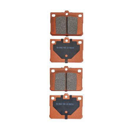 RDA BRAKES RDA GP Max General Purpose Low Metallic Brake Pad Set RDB85