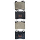 RDA BRAKES RDA GP Max General Purpose Low Metallic Brake Pad Set RDB1284