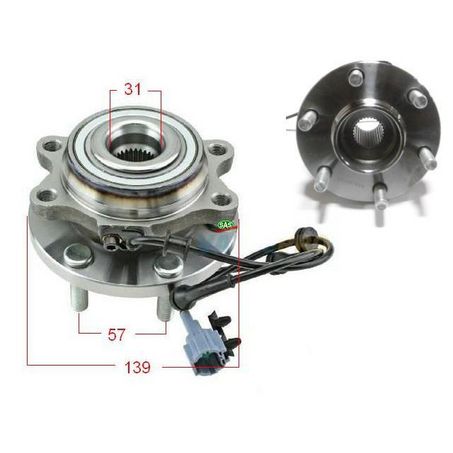 SAS AUTO PARTS HUB WH121