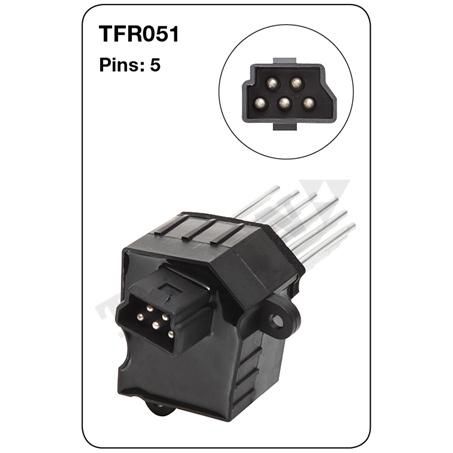 Tridon Heater Fan Resistor TFR051