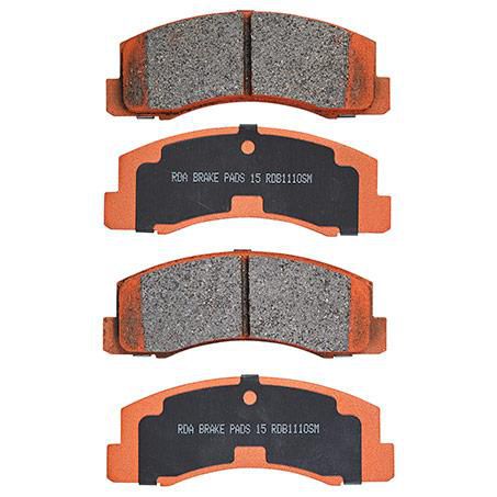 RDA BRAKES RDA GP Max General Purpose Low Metallic Brake Pad Set RDB1110