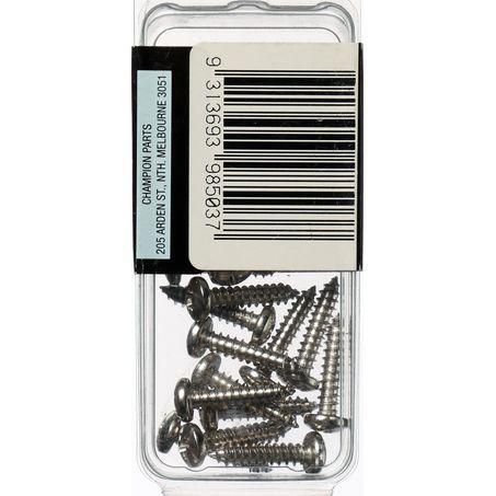 CHAMPION AUTO PARTS Champion Self Tapping Pan Head Screw Pack 8G x 3/4in. BH503