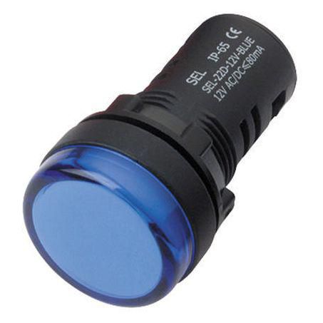 Hella 24V LED Pilot Light Blue Screw on Terminals 272024V
