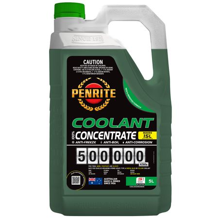 "Penrite Green 500,000 KM Coolant Con 5 L - COOL500GREEN005"