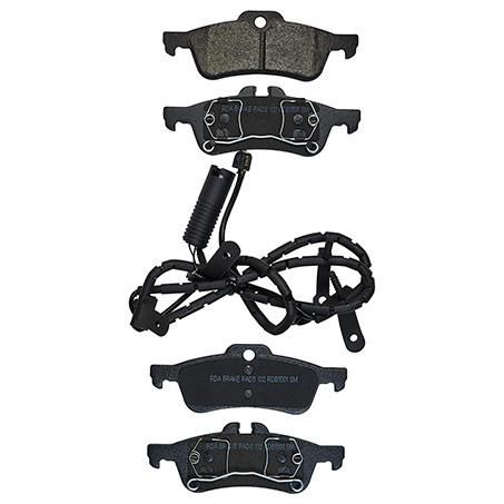 RDA GP MAX LOW METALLIC BRAKE PAD SET MINI COOPER S HATCH ONE RDB1501