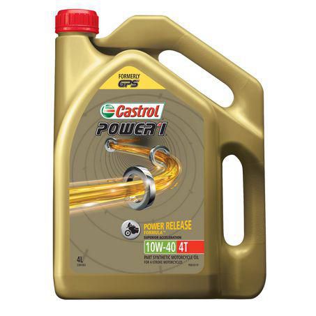 POWER 1 4T 10W-40 MOTORCYCLE ENGINE OIL 4L 3384362