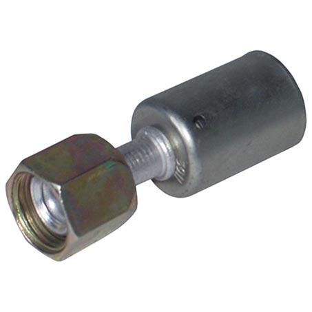 Atco Aluminium Fitting # 8 Female Flare - Beadlock #8 Straight BLX1102