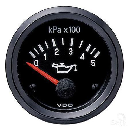 VDO Pressure Gauge Electric 12V (0 - 500 kpa) 350030016