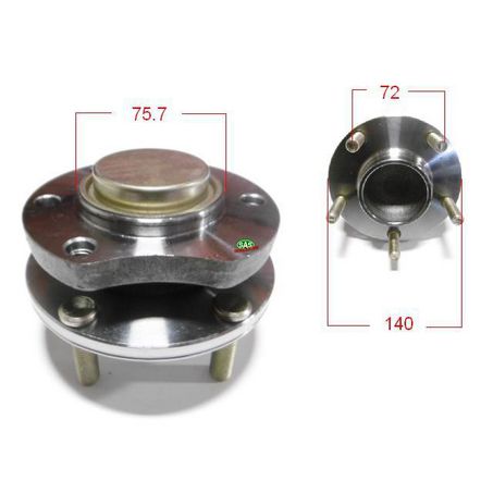 SAS AUTO PARTS SAS Wheel Hub HA3135
