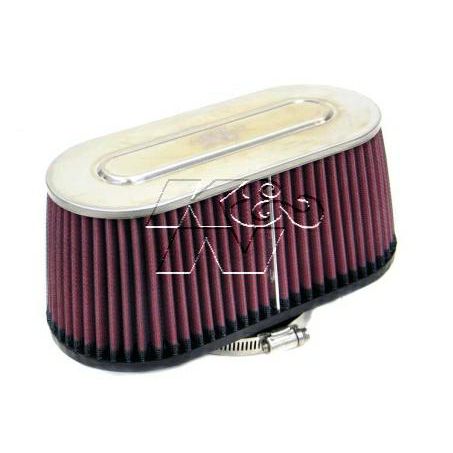 K&N Air Filter Flame Arrestor - Oval Tapered 59-5005