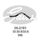Gates Radiator Hose Lower 05-2181