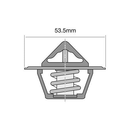 Tridon Thermostat 53.5mm - 82 Degrees C TT276-180