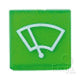 HELLA Switch Symbol Windscreen Green - Pack Size (1)