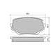 RDA PHANTOM CERAMIC BRAKE PAD SET MAZDA SUZUKI RDC1312