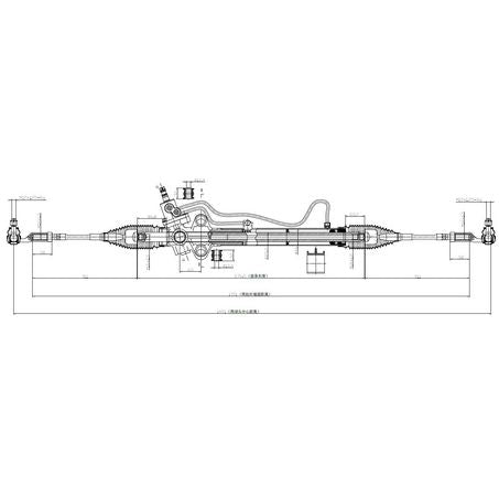 SAS AUTO PARTS SAS Steering Rack Assembly SR4003