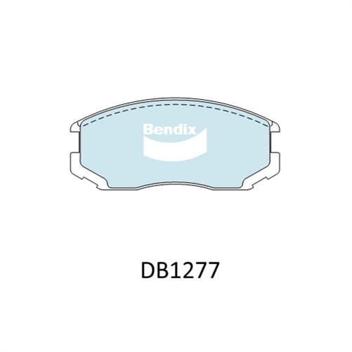 Bendix FRONT DISC BRAKE PADS - MITSUBISHI LANCER CC,CE 92-04