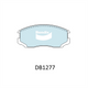 Bendix FRONT DISC BRAKE PADS - MITSUBISHI LANCER CC,CE 92-04