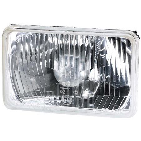 Narva Semi Sealed Beam Rectangle 100 X 165mm Globe Style H4 72066