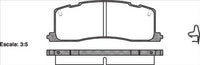 PROSELECT REAR BRAKE PADS - TOYOTA CAMRY MCV1 VCV1 CERAMIC 91-96