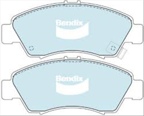 FRONT DISC BRAKE PADS - HONDA CIVIC , CONCERTO DB1262XP