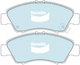 Bendix FRONT DISC BRAKE PADS - HONDA CIVIC , CONCERTO