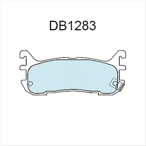PROSELECT REAR BRAKE PADS - MAZDA MX5 CERAMIC 93-02