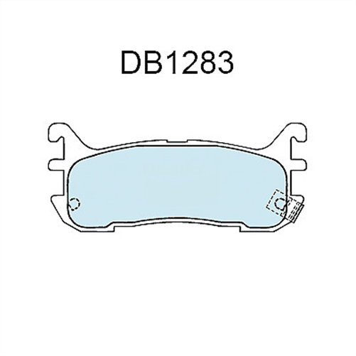 REAR DISC BRAKE PADS - MAZDA MX-5   93-01 DB1283XP