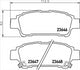 PROSELECT REAR BRAKE PADS - TOYOTA PREVIA ACR# MCR# CERAMIC 99-