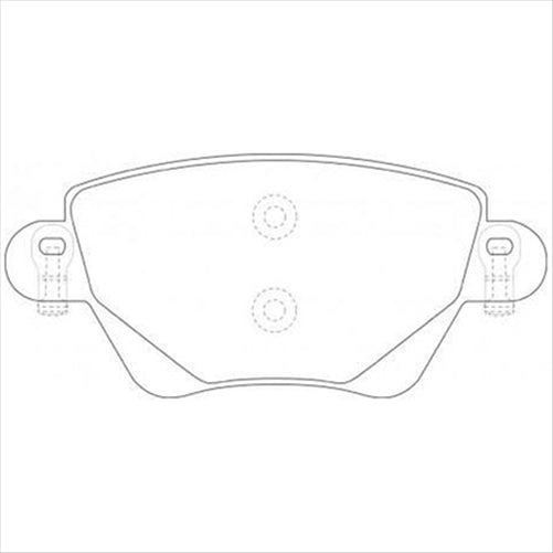 REAR DISC BRAKE PADS - FORD MONDEO CERAMIC 01- DB1697PS