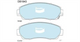 XP FRONT DISC BRAKE PADS - HONDA CRV  06-