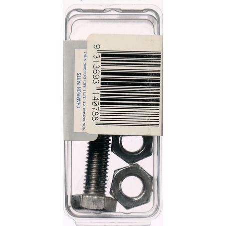 CHAMPION AUTO PARTS Champion Stainless Steel Screw & Nut Pack 10 x 25 CSP48