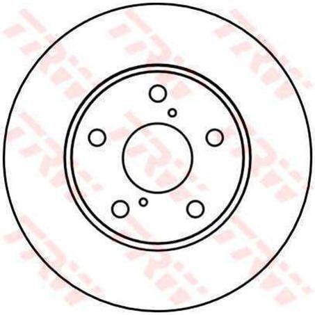 TRW Brake Rotor 275Mm X 28 Min