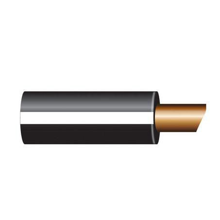 OEX 2mm Single Core Automotive Cable Black With White Trace 50M