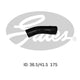 Gates Radiator Hose Lower 05-0889