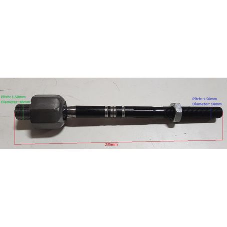 SAS AUTO PARTS SAS Steering Rack End RE808