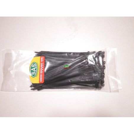 SAS AUTO PARTS CABLE TIE 150 X 3.6MM 100 PACK TRI-CT15036